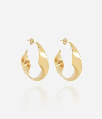 Boucles d'oreilles Pinelopi - Acier Doré