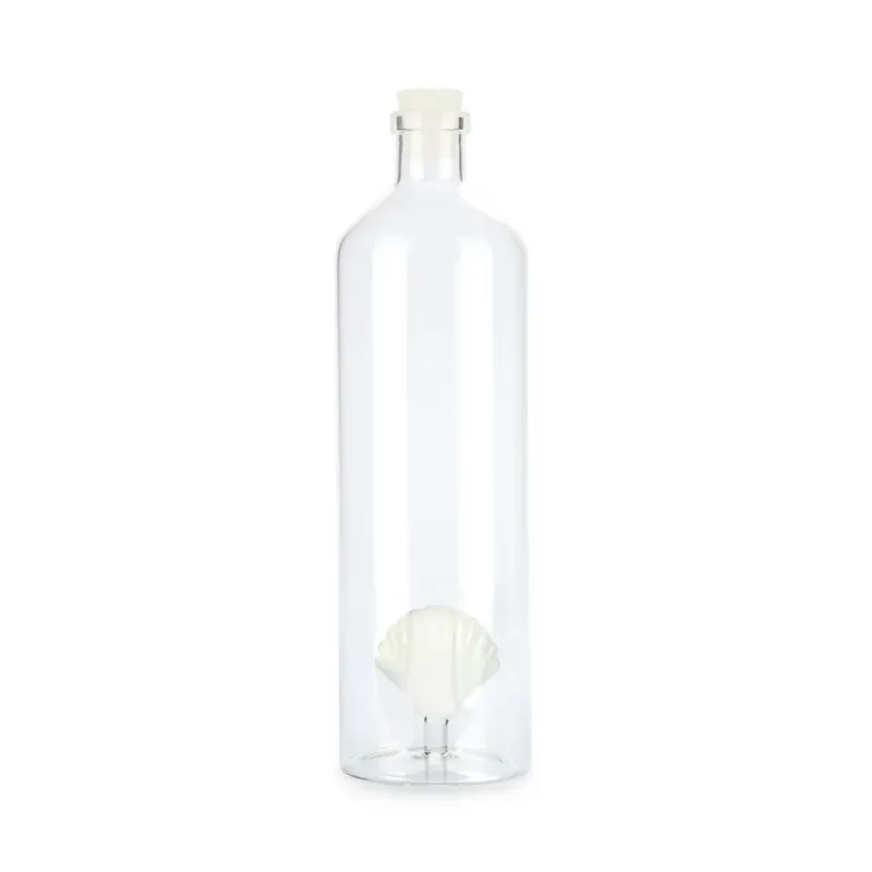 Bouteille en verre - Shell Blanc