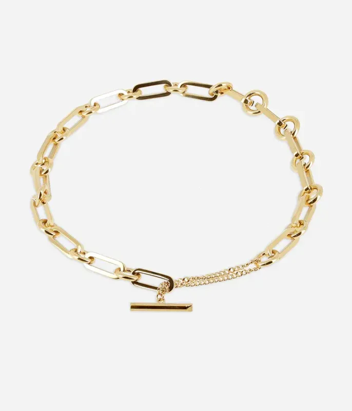 Collier Cyrano -  Acier Doré