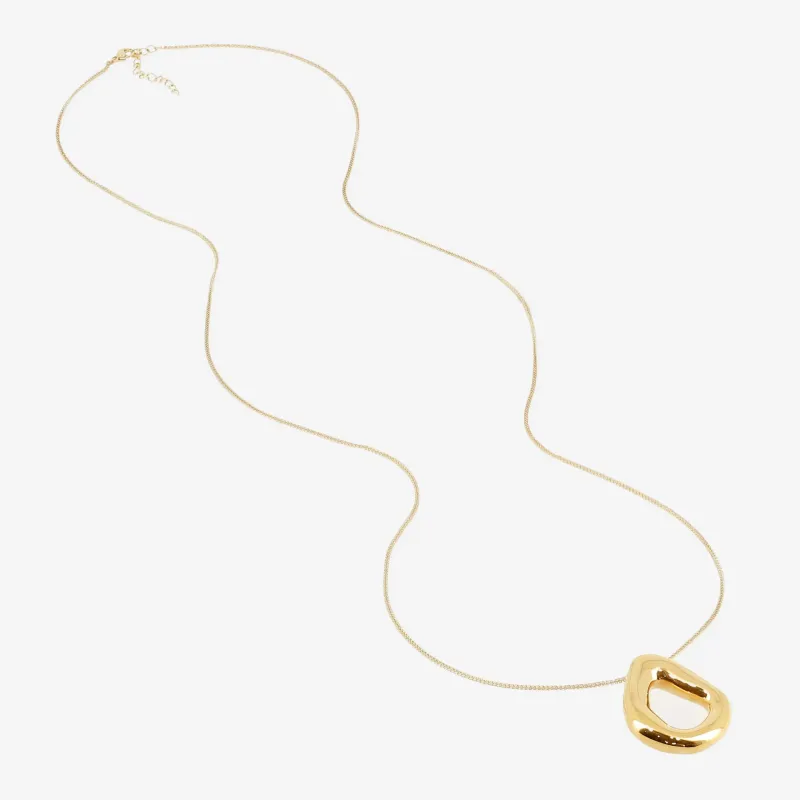 Sautoir -  Acier Doré