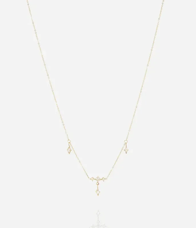 Collier Muriel -  Acier Doré