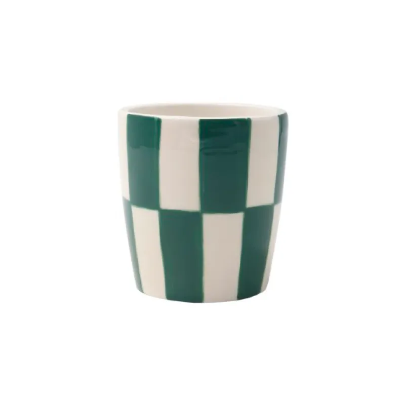 Mug Valentina - Crazy Squares | Vert Mug Valentina - Crazy Squares | Vert