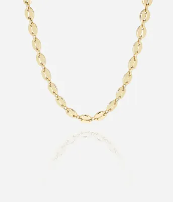 Collier Kahvi -  Acier Doré