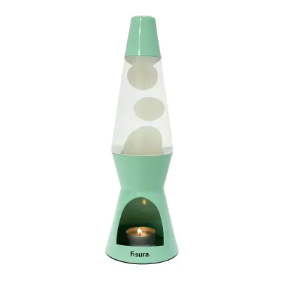 Lampe Lave à bougie - Menthe