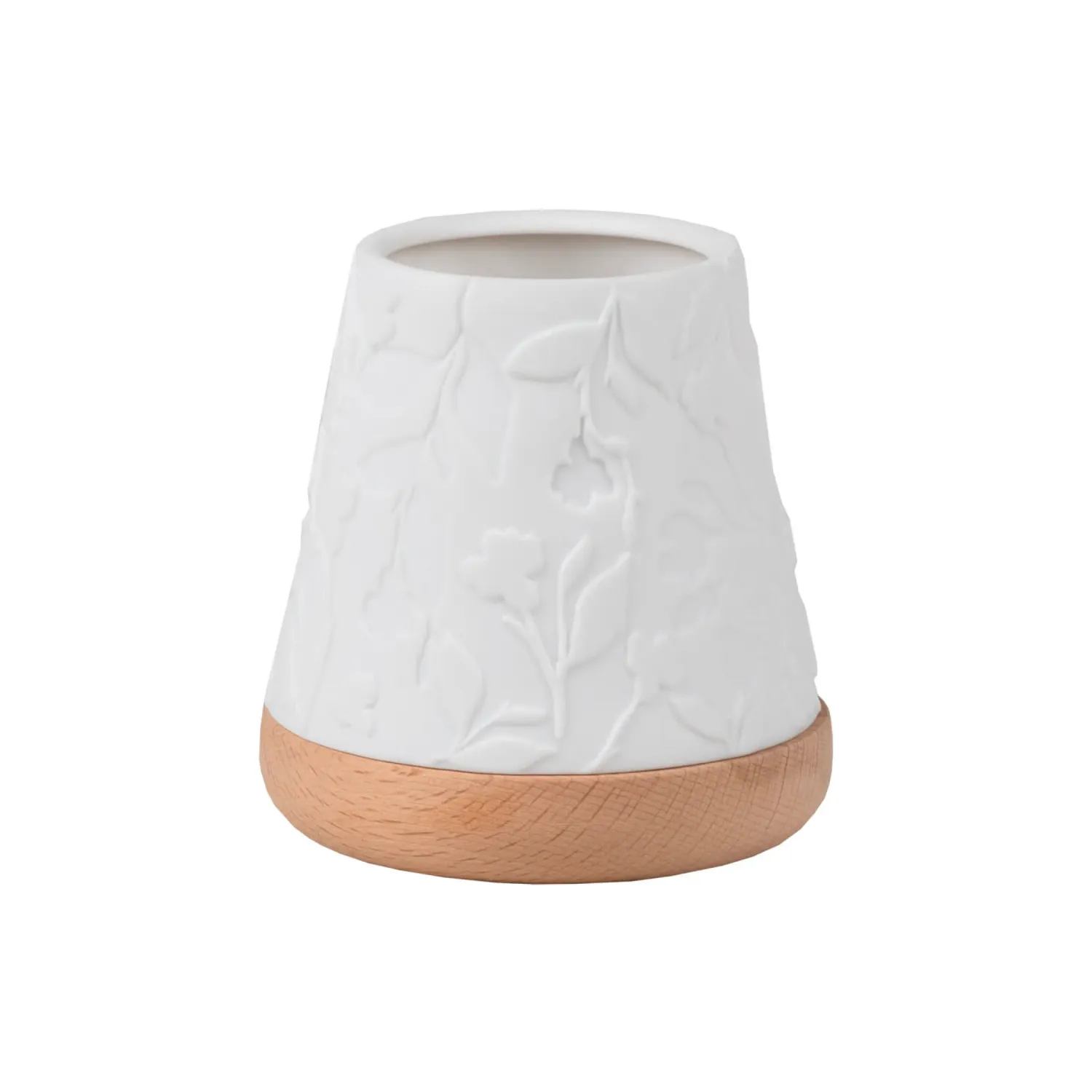 Photophore Bois Fleurs - Petit