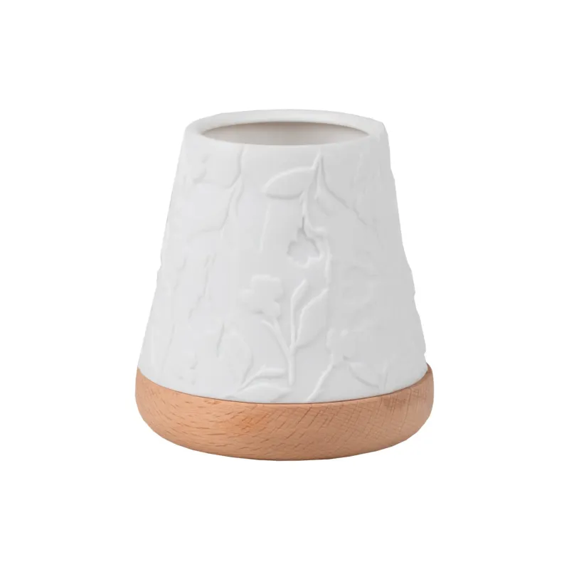 Photophore Bois Fleurs - Petit