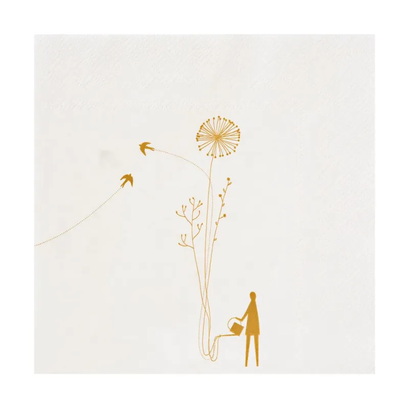 Serviettes Fleurs Serviettes Fleurs