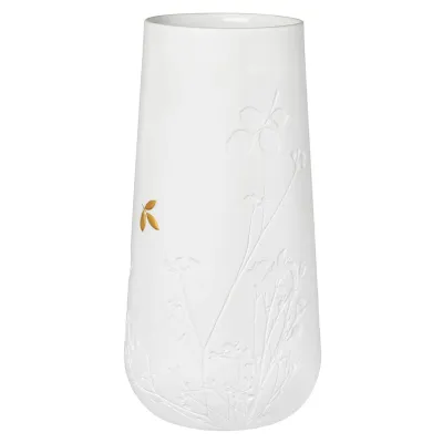 Vase Feuille Dorée - Grand