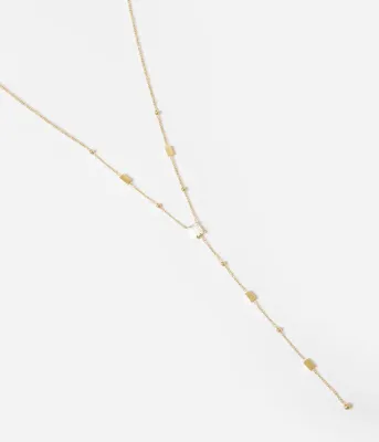 Collier Ariane - Acier Doré Collier Ariane - Acier Doré