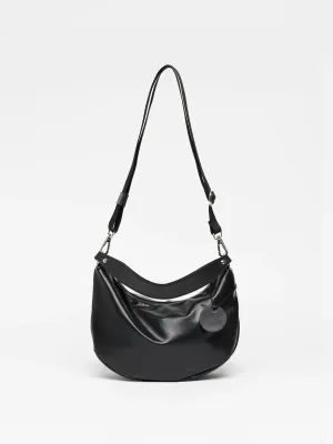 Sac demi-lune Nikita Light Leather - Noir Sac demi-lune Nikita Light Leather - Noir