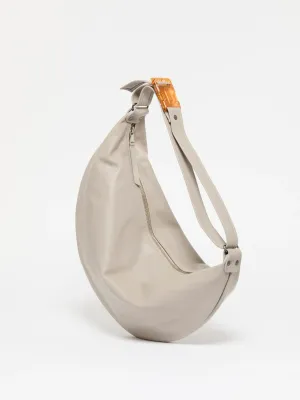 Sac demi-lune Luna Cuir - Grey Sac demi-lune Luna Cuir - Grey