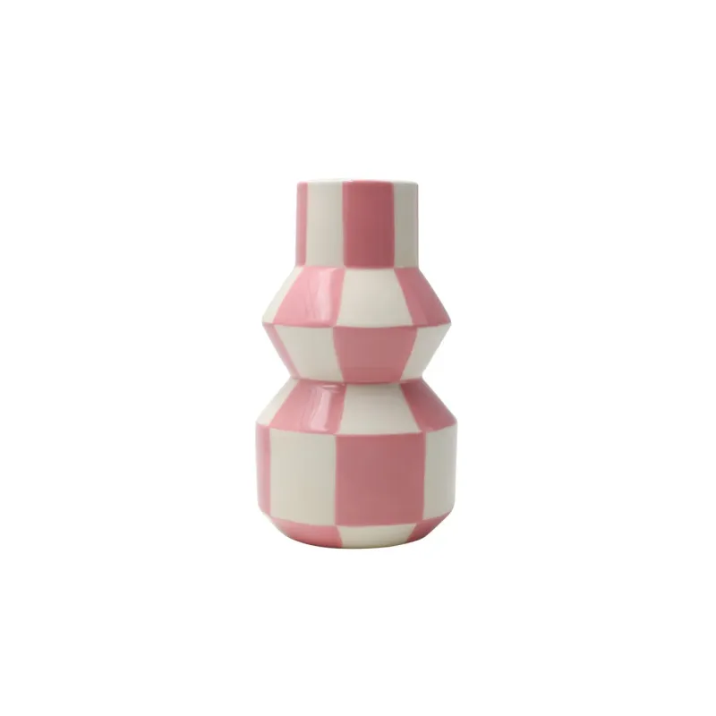 Vase Celestino - Squares & Stripes Vase Celestino - Squares & Stripes