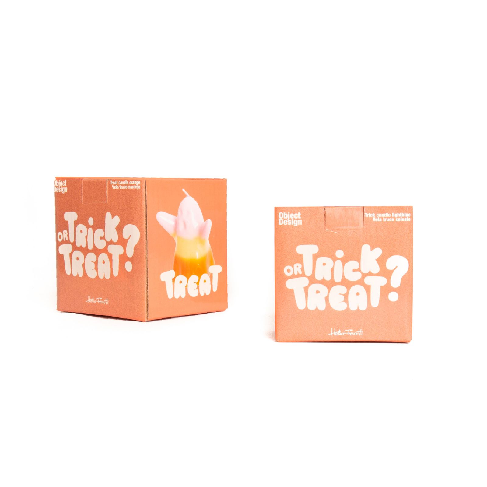 Bougie Fantôme - Orange