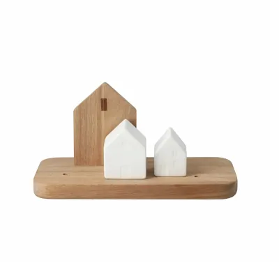 Paysage en bois Maisons