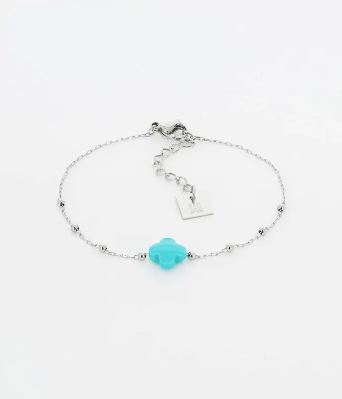 Bracelet Velasquez -  Acier | Turquoise