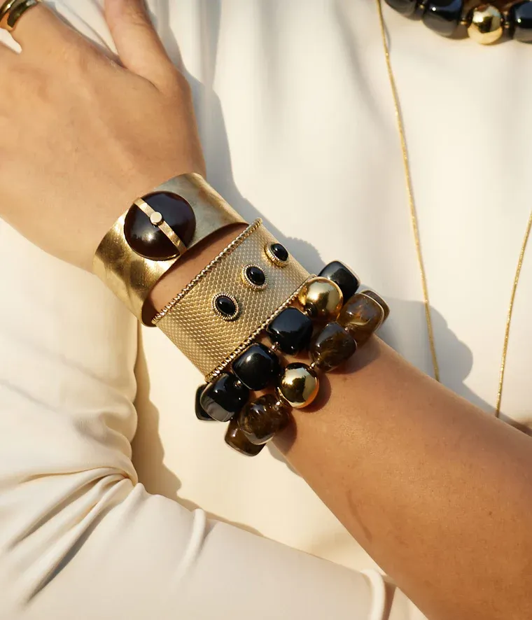 Bracelet Laïos - Gris Sauge