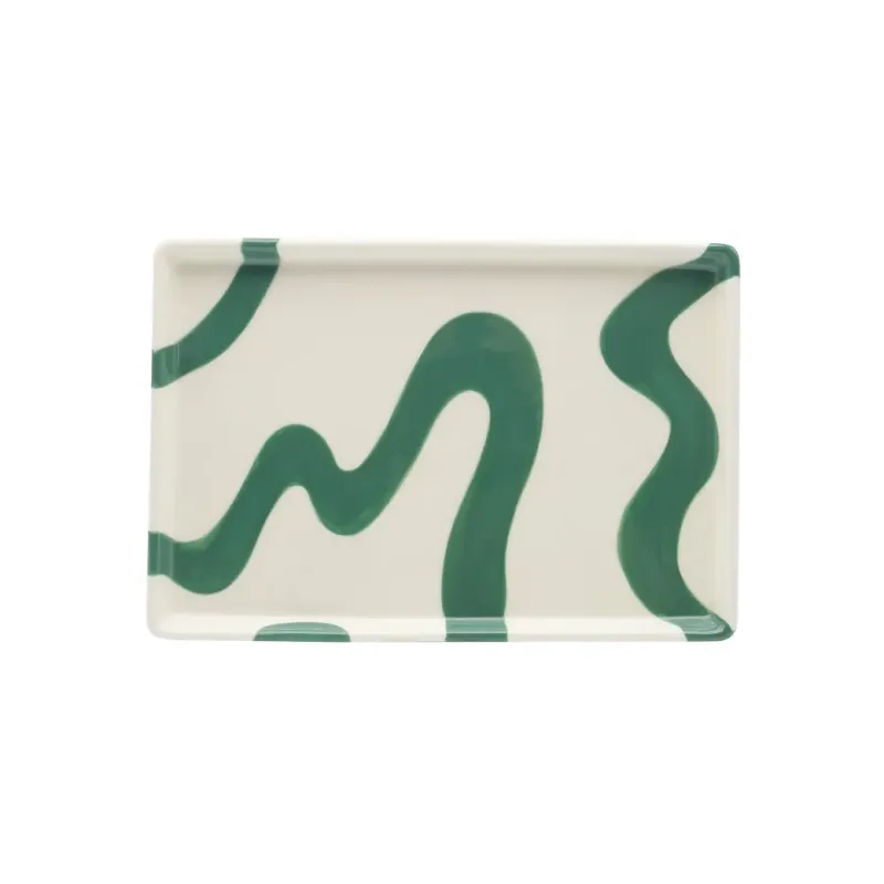 Plateau Alejandro - Spanish Swirls Green