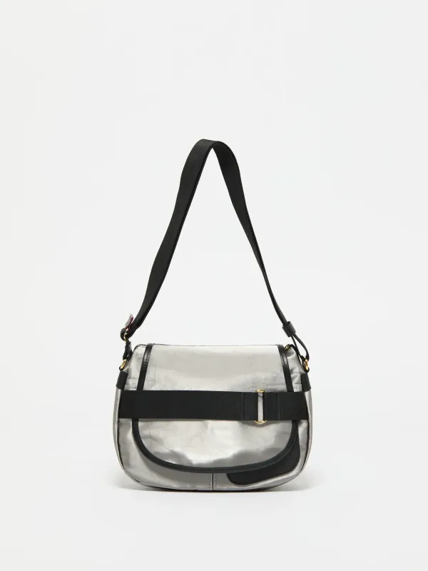 Besace Petit Gaby Lin - Silver