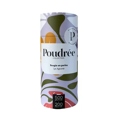 Bougie Perles de cire - Lys Agrumé Bougie Perles de cire - Lys Agrumé
