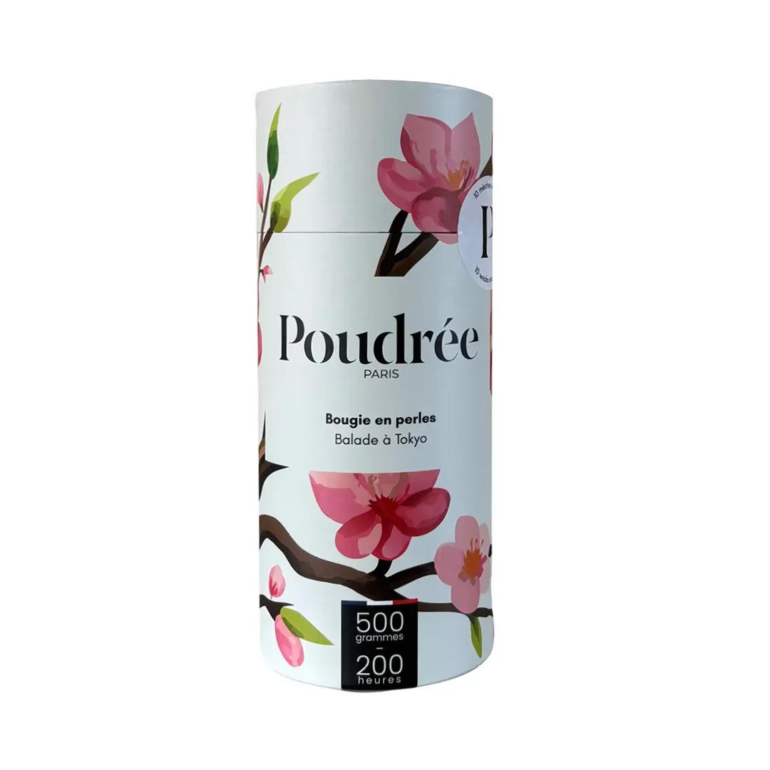Bougie Perles de cire - Balade à Tokyo