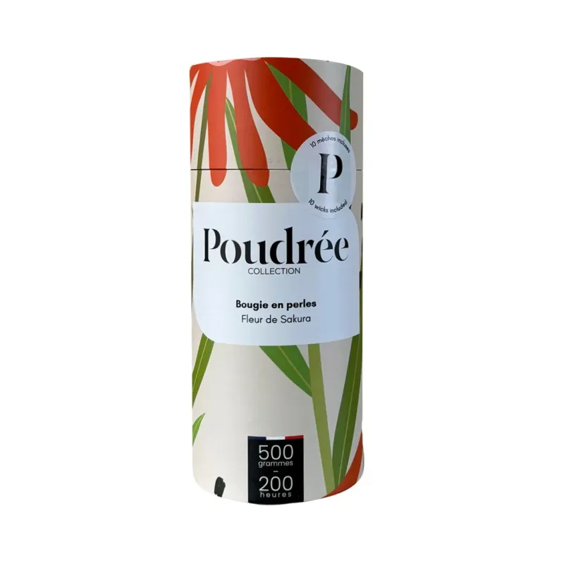 Bougie Perles de cire - Fleur de Sakura