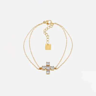 Bracelet Conti - Acier Doré