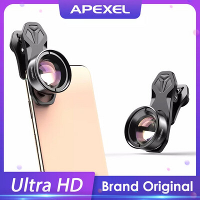 Apexel 100mm 10x Professional 4K Macro Phone Lens [Bokeh Machine]