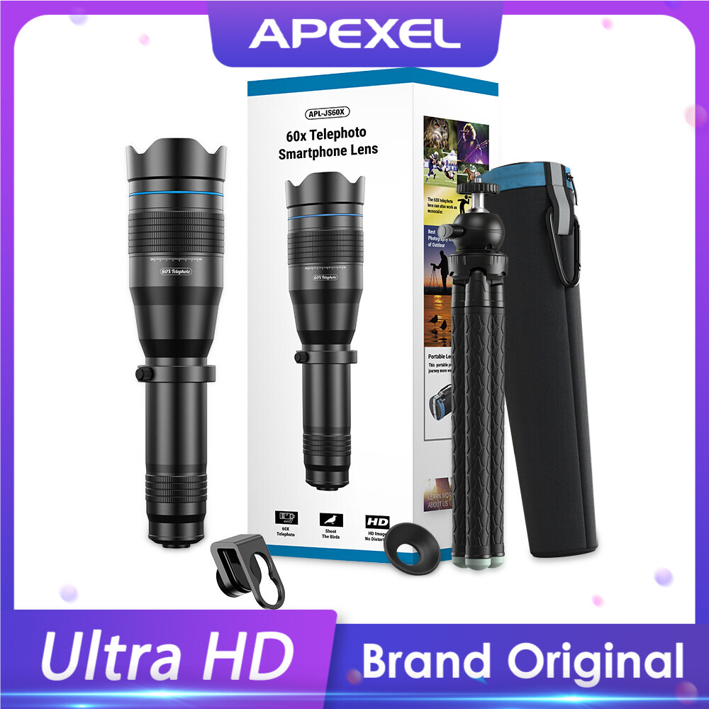 Apexel HD 60X telescope telephoto Hyper Zoom Mobile lens