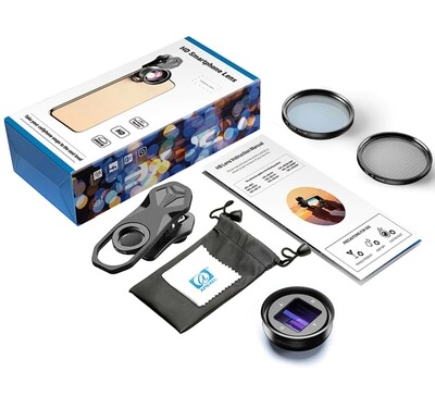 [Prebook] Apexel 1.33x Anamorphic Phone Lens for Mobile Filmmakers [New 2021]