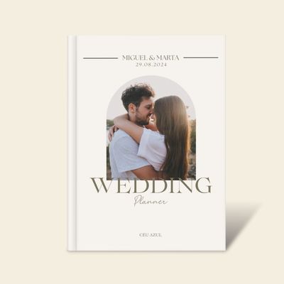 Wedding Planner Agenda com Foto Modern
