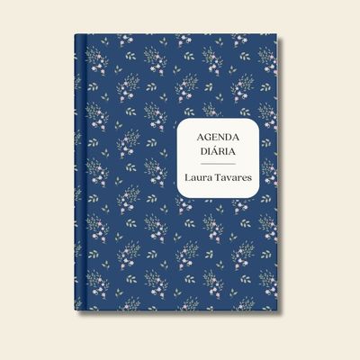 Agenda Diária Flower Print