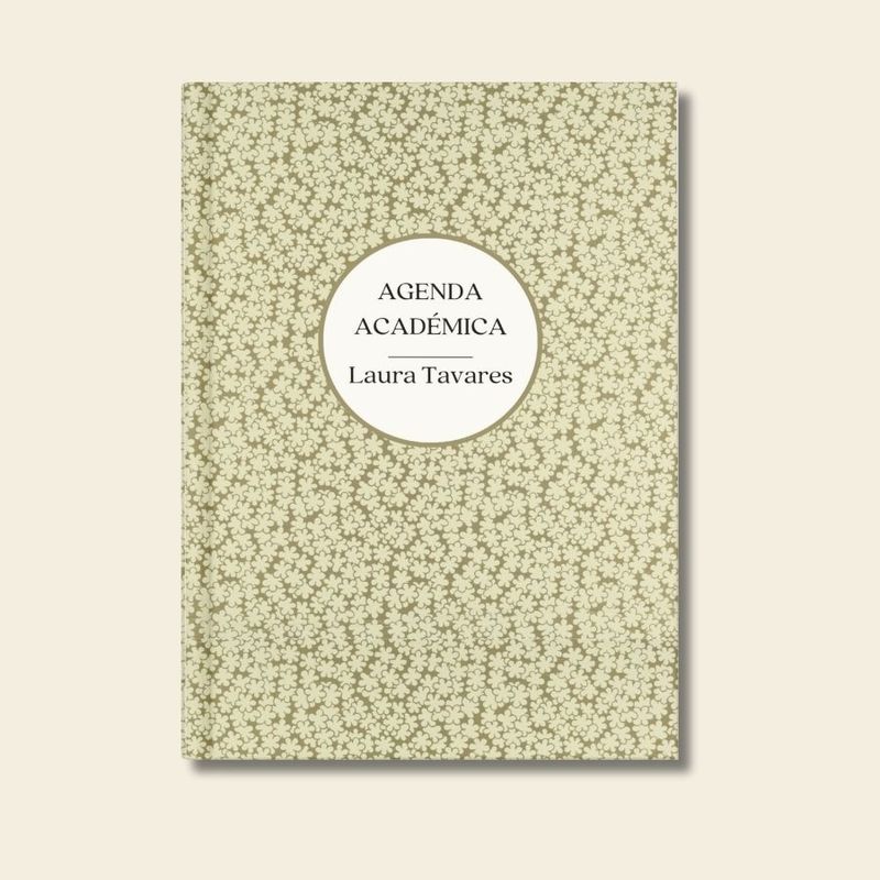Agenda Académica Green Flower