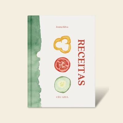 Livro de Receitas Veggies, made in Portugal | Céu Azul