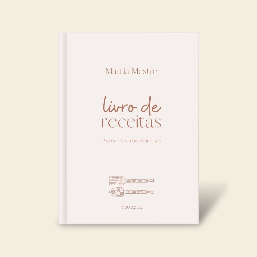 Livro para Escrever Receitas Cutlery
