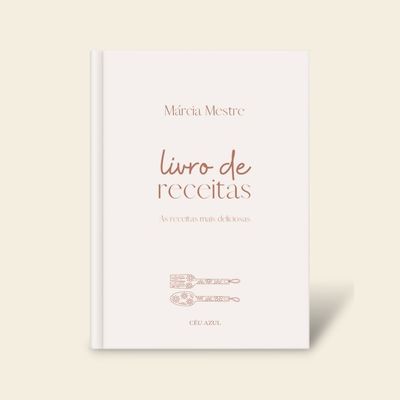 Livro para Escrever Receitas Cutlery