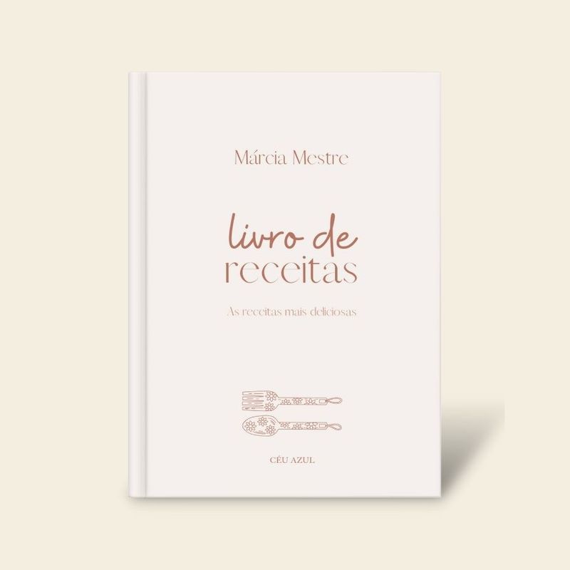 Livro para Escrever Receitas Cutlery