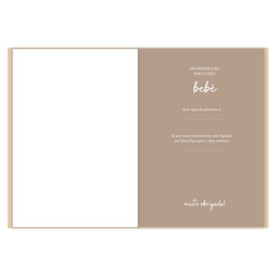 Agenda da Grávida Belly Heart, cover detail