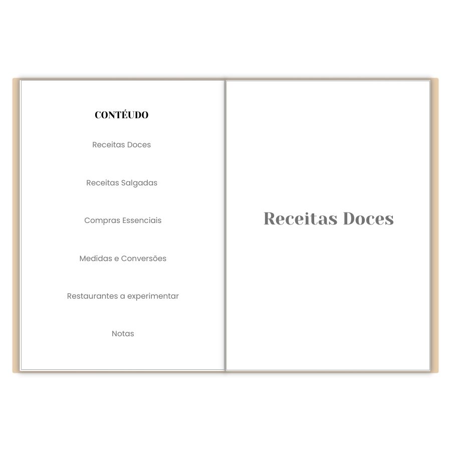 Livro de Receitas Cake