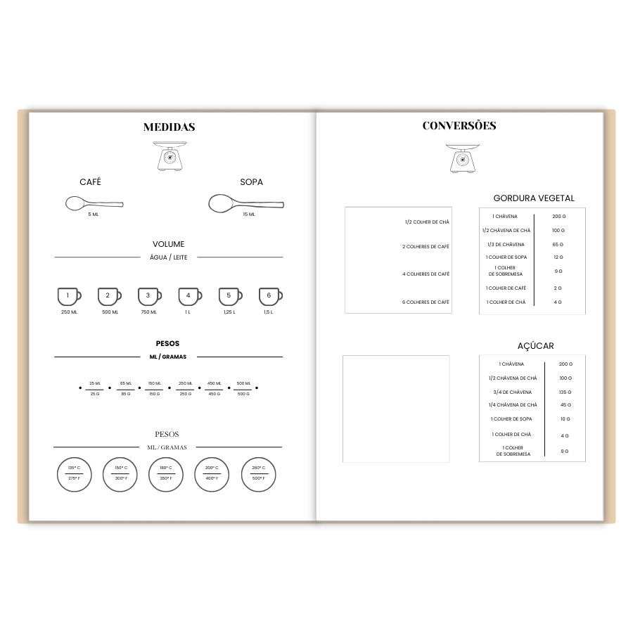 Livro de Receitas Sketch