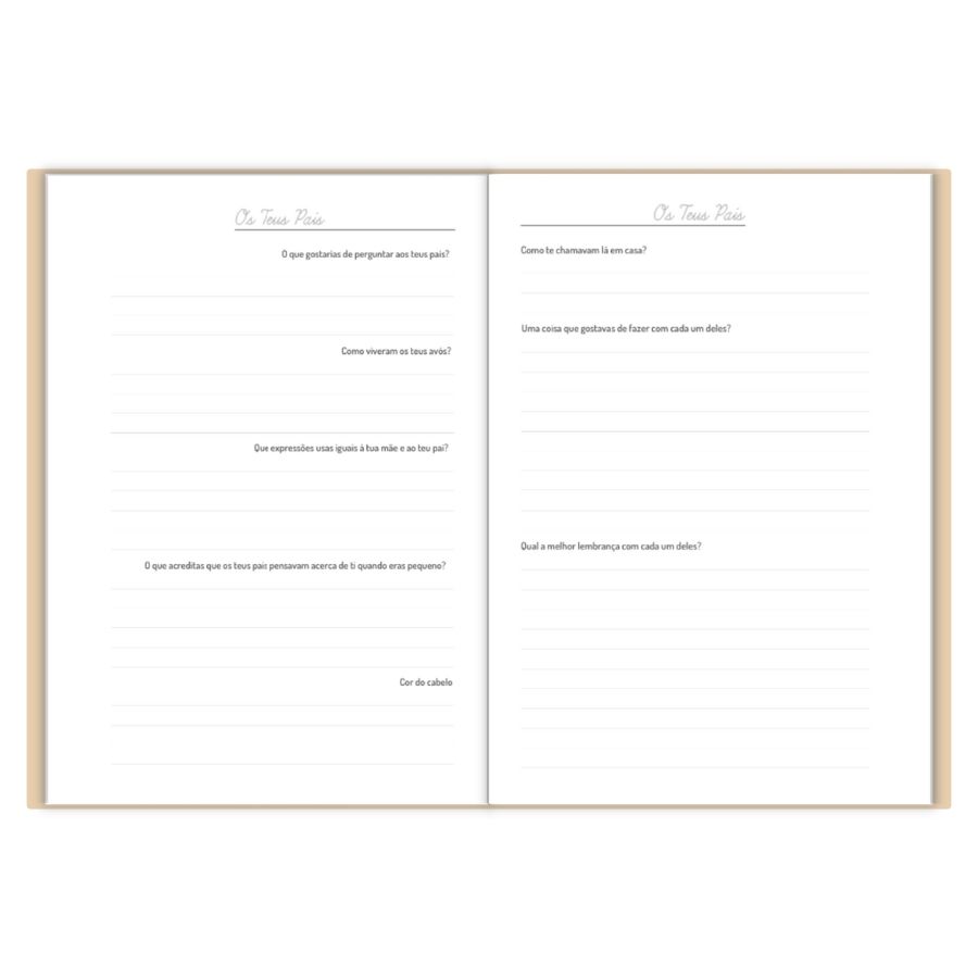 Livro de Histórias Personalizado - Quero saber a tua história