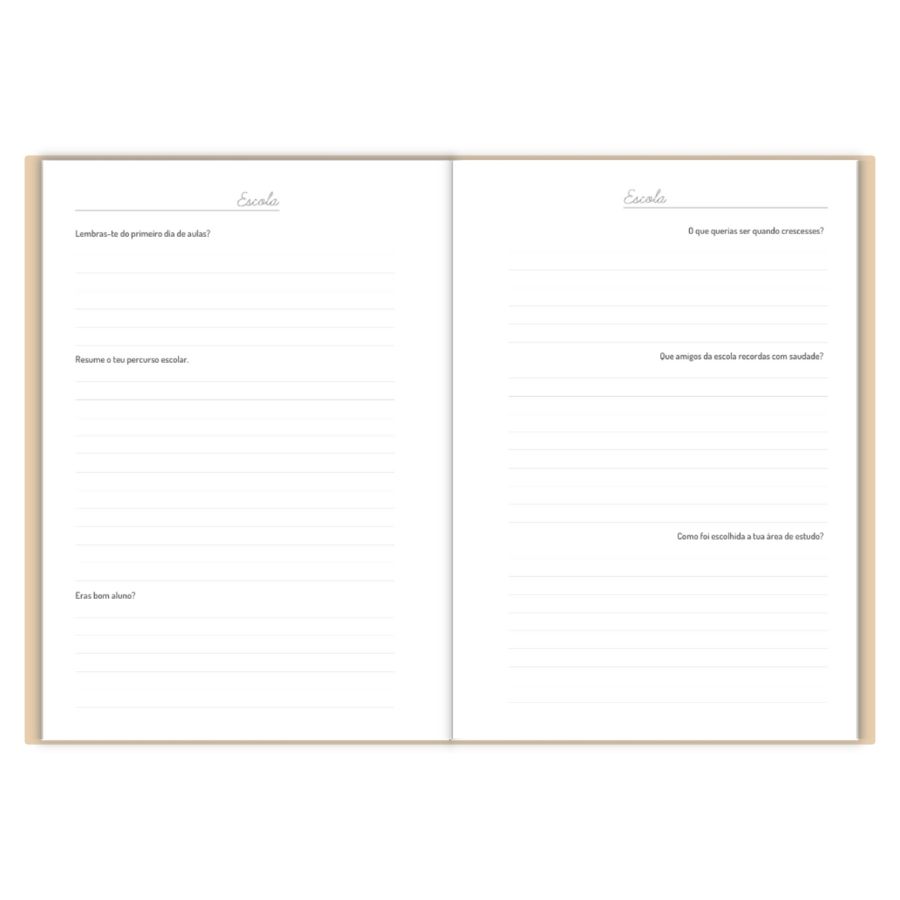 Livro de Histórias Personalizado - Quero saber a tua história