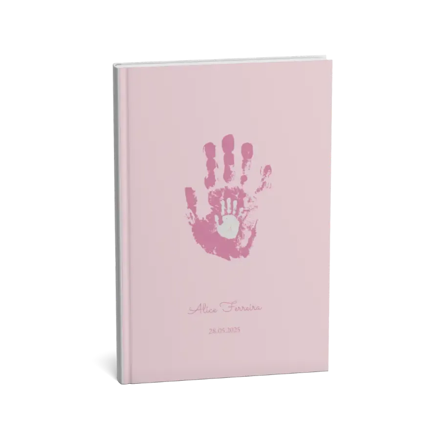 Álbum de Fotos Baby Hands Pink