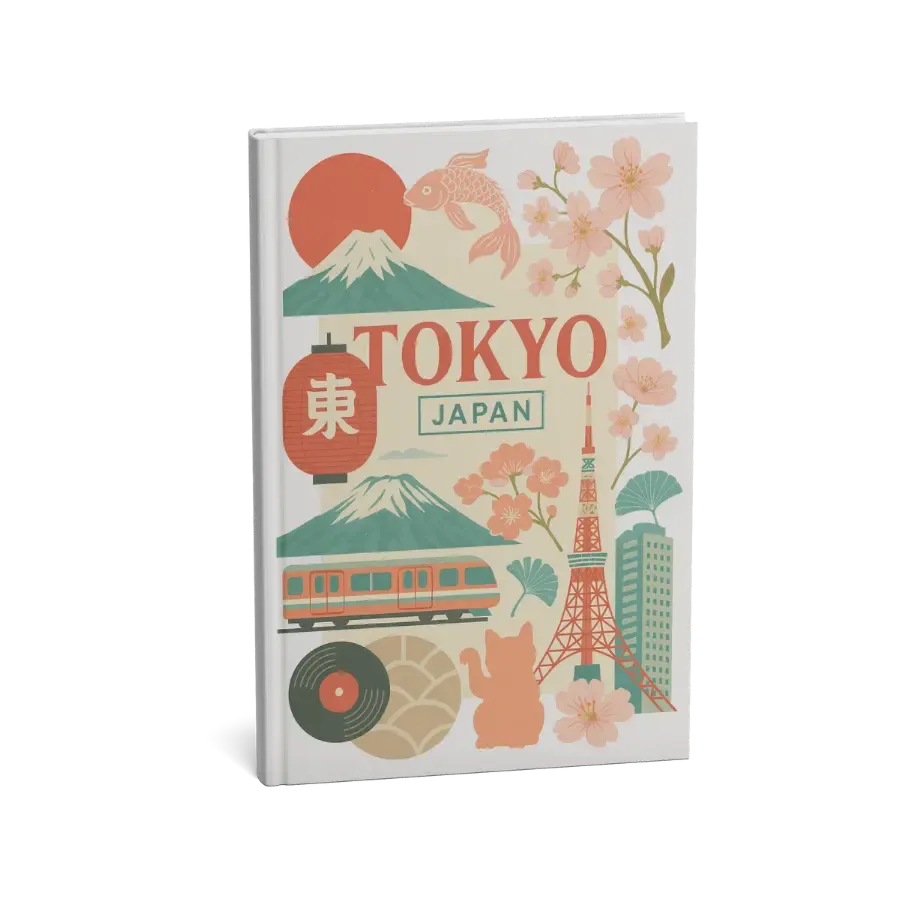 Álbum de Fotos Colagem Tokyo