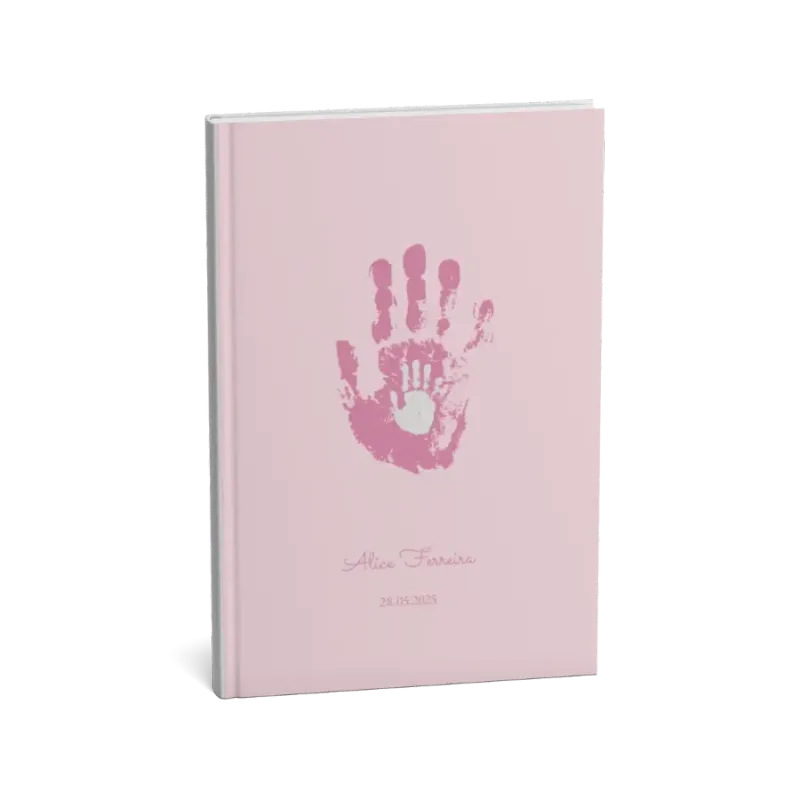 Álbum de Fotos Baby Hands Pink