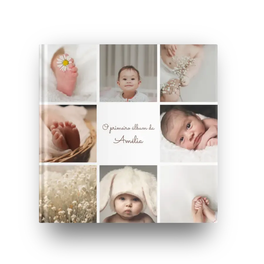 Álbum de Fotos O Meu Primeiro Álbum