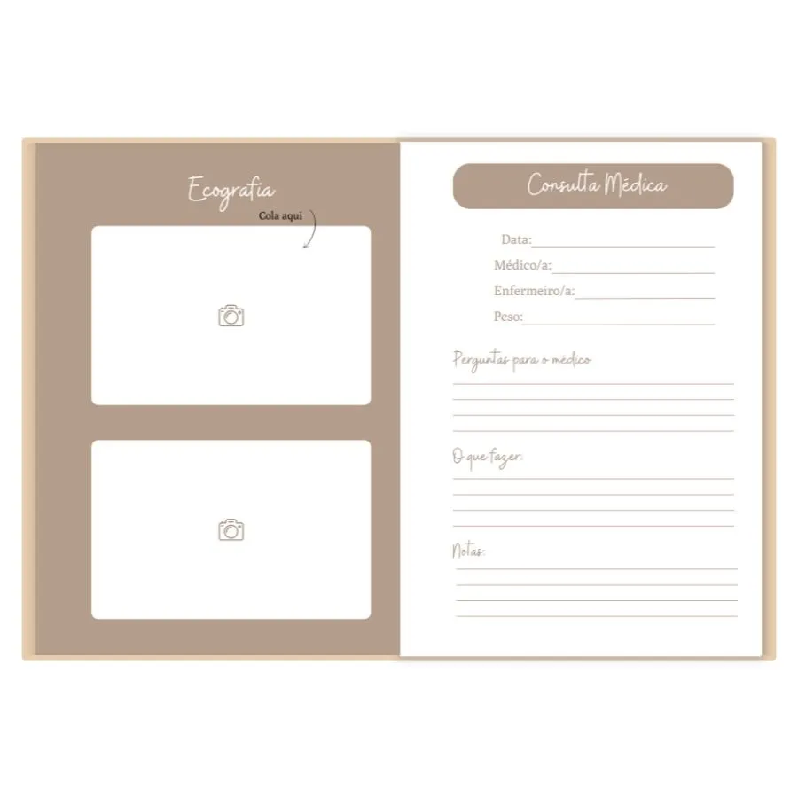 Agenda da Grávida Garden