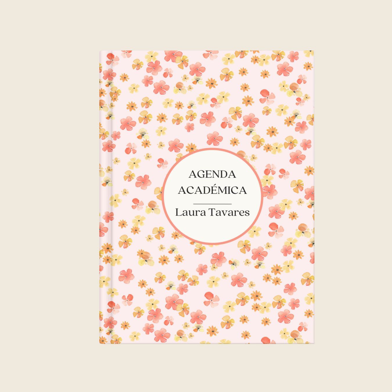 Agenda Académica Pretty Flowers