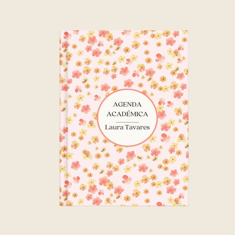 Agenda Académica Pretty Flowers