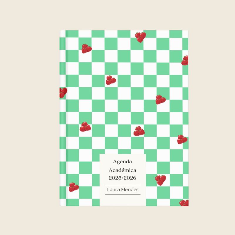 Agenda Académica Strawberry