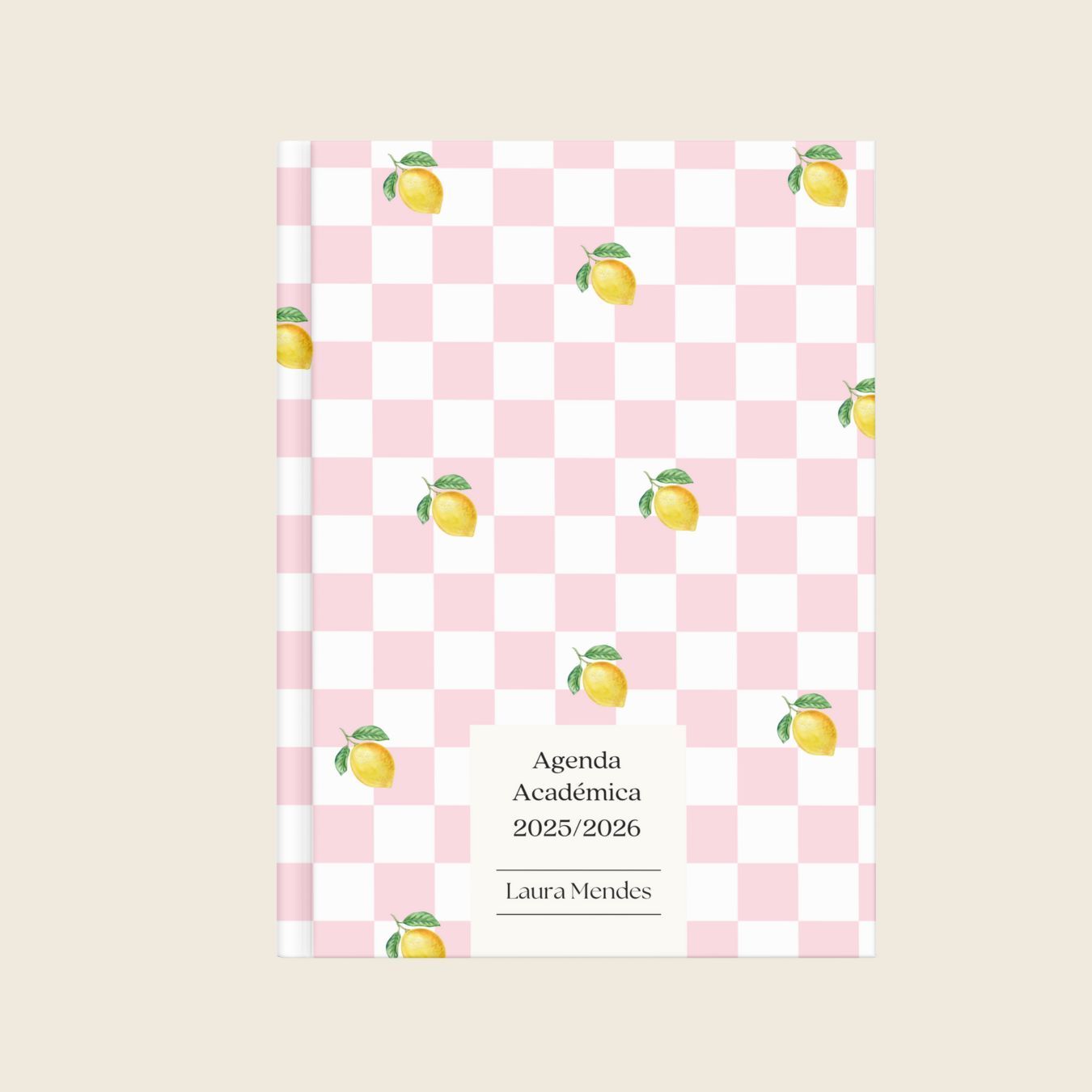 Agenda Académica Pink Lemon